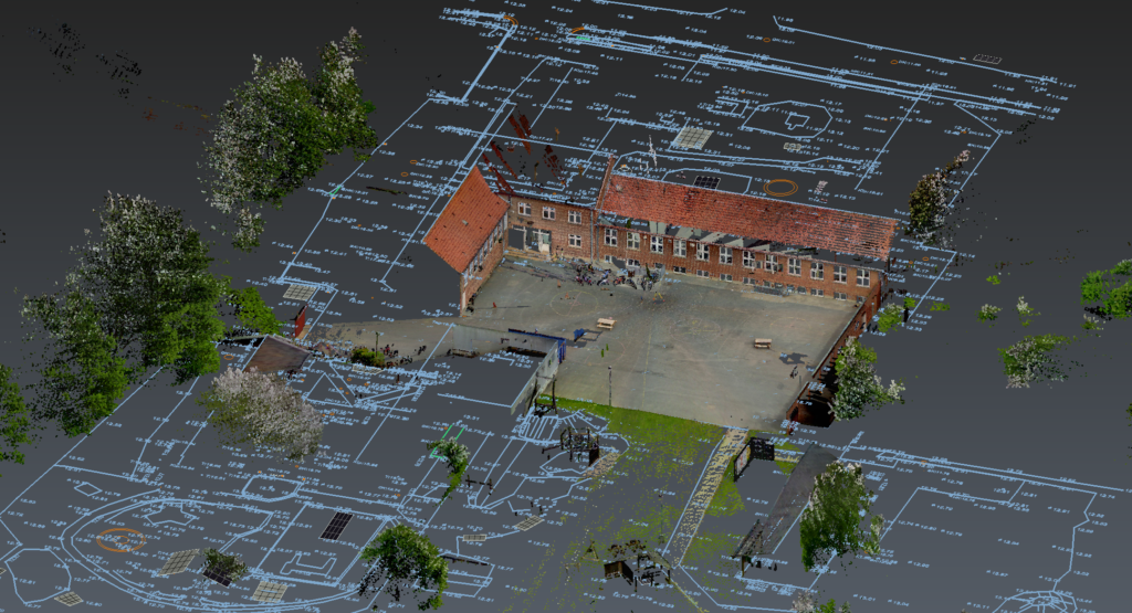 Situationsplan af bygning