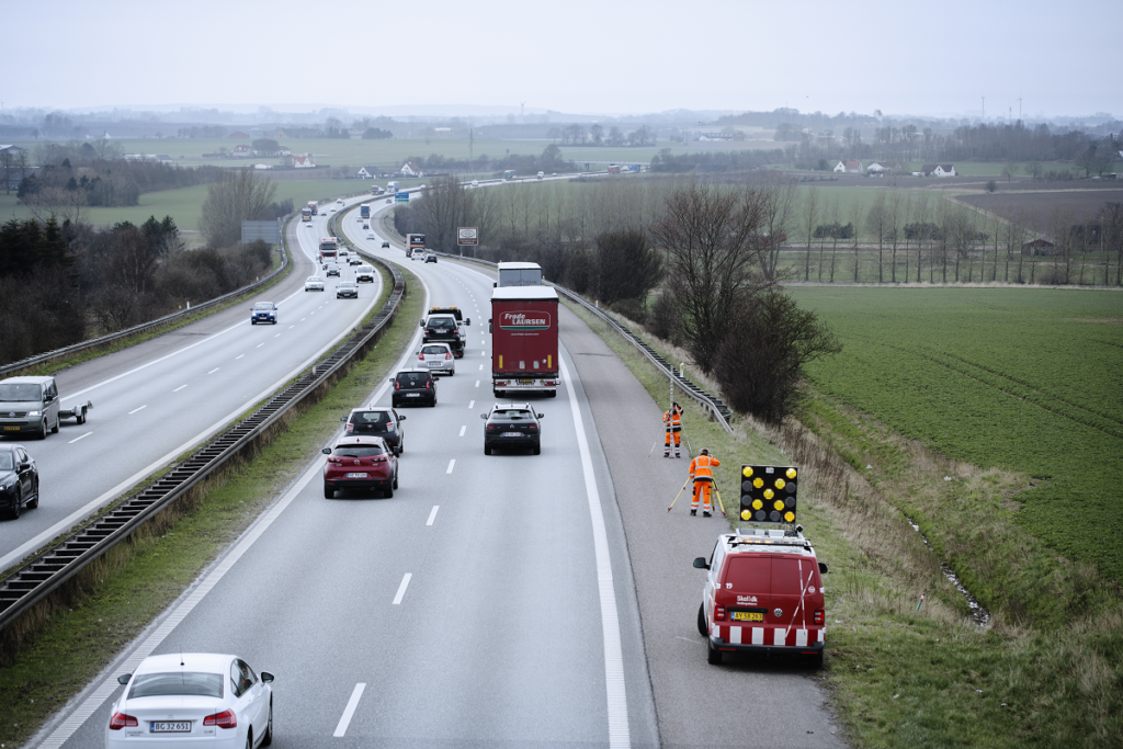 Opmåling af offentlig vej for vejdirektoraret